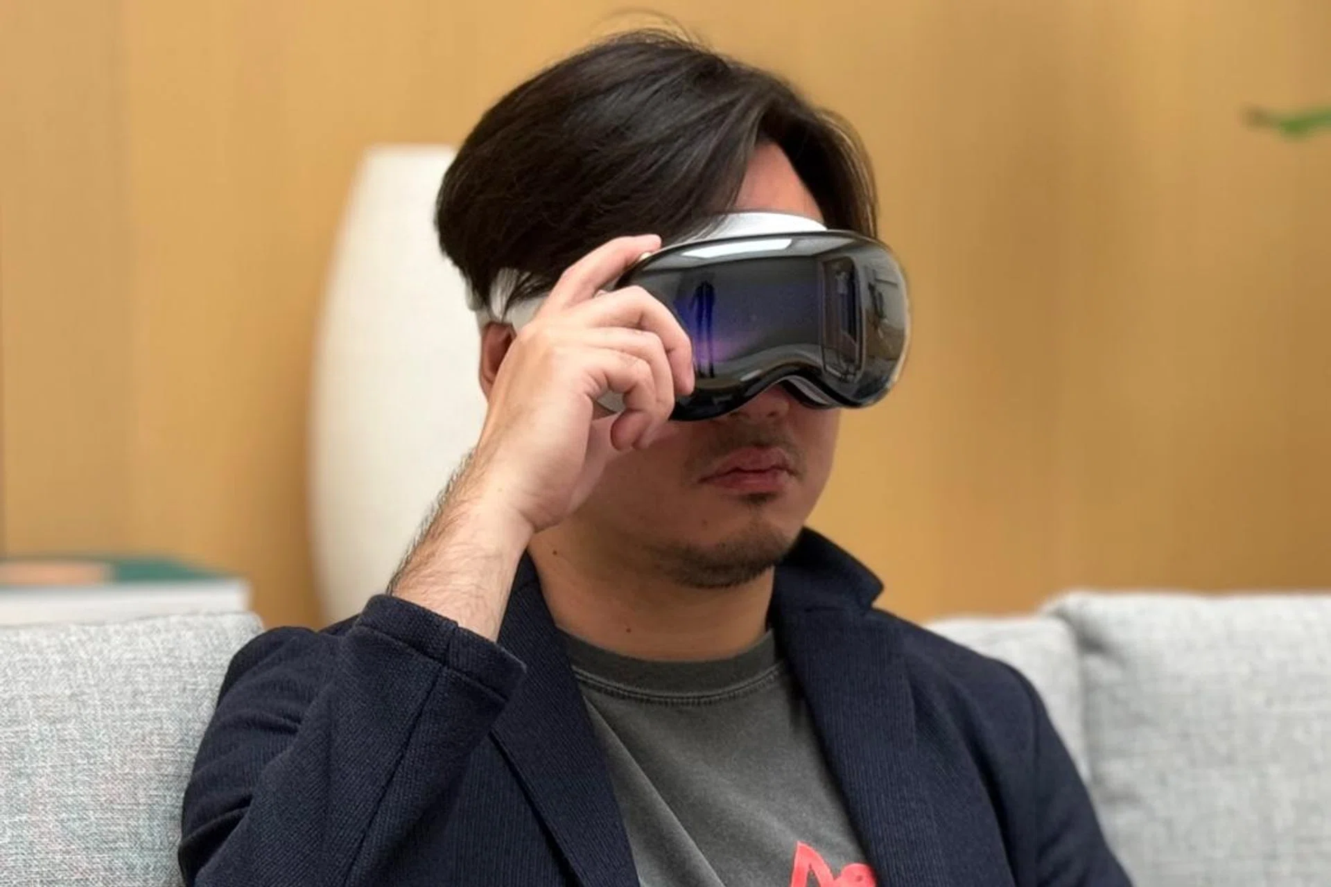 The Apple Vision Pro.