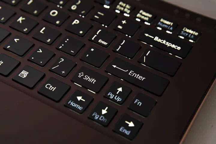 While the back-lit keys of the Sony Vaio Z aren't uncomfortable to type on,  they are so shallow that you won't derive any pleasure from typing on them as well.