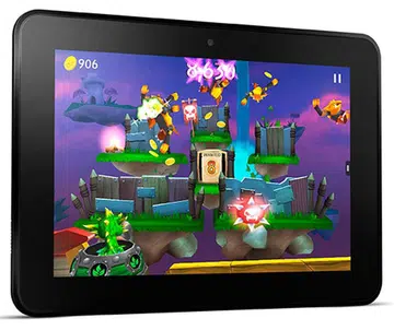 The new Kindle Fire HD is said to be lighter than the previous model (pictured)