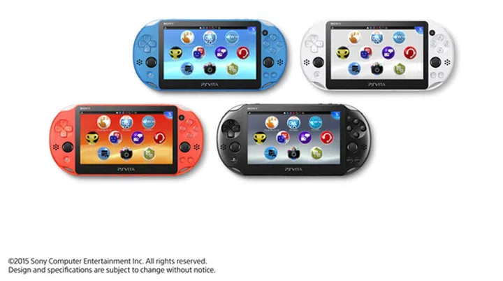The new PS Vita colors (apart from the Neon Orange) aren't too much different from what Sony's previously did for the PSP.