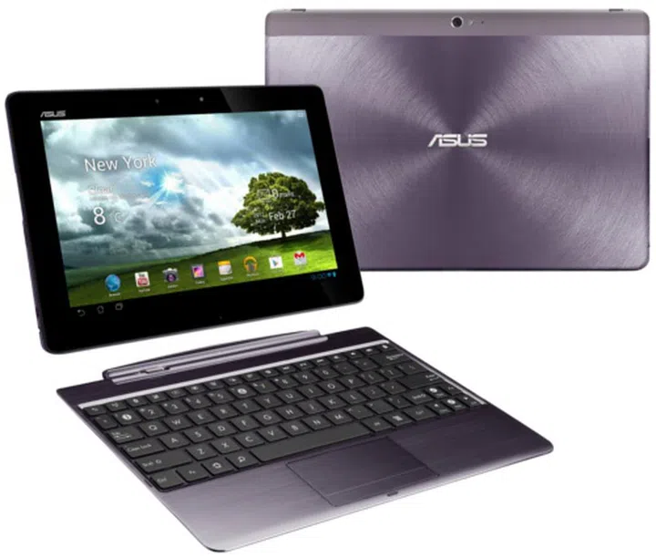 Transformer Pad Infinity in Amethyst Grey, with dock (Image source: ASUS)