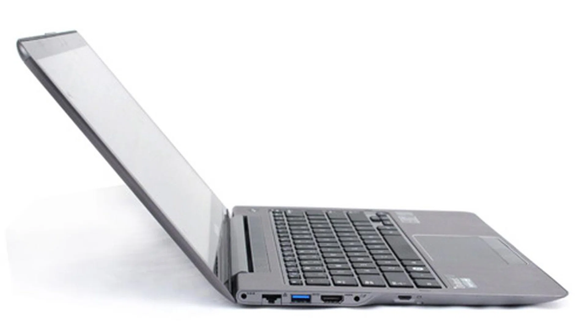 The hinge limits what you can do with the touchscreen. Apps designed to be used on a flat surface, such as many drawing and painting apps are unsuitable for the Ultra Touch.