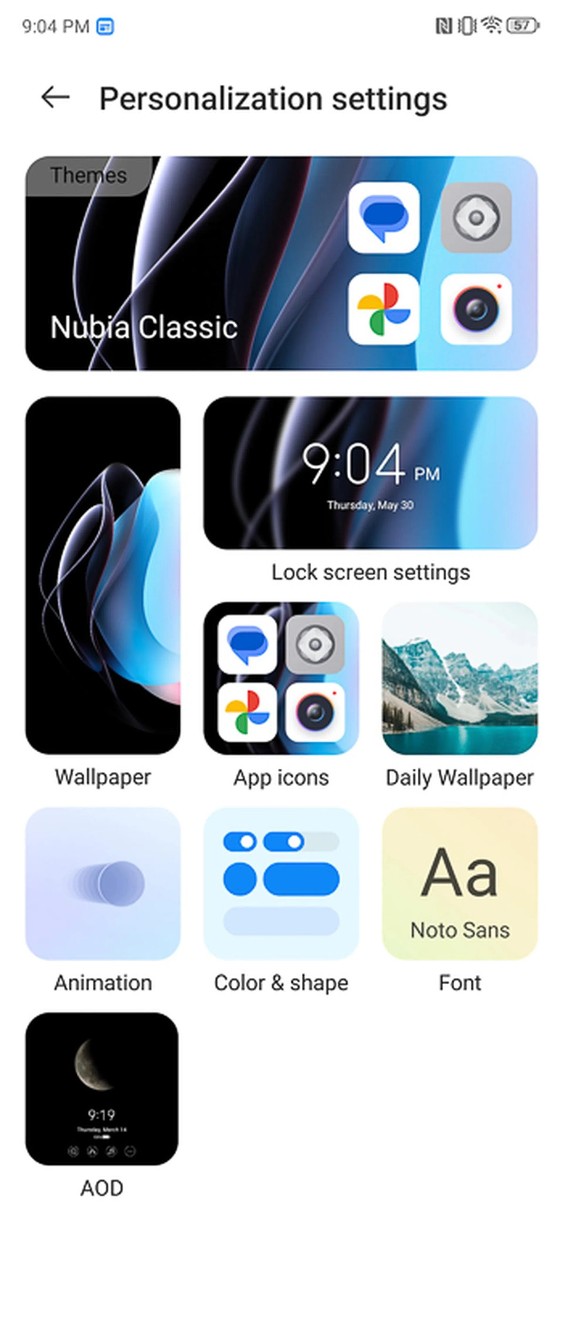 Plenty of customisation options.