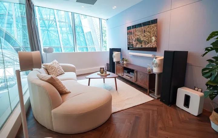 Take your time at the private listening room (Image source: Sonos) 