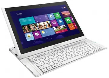 The MSI Slidebook S20 is the company's first convertible Ultrabook and it has a sliding mechanism that allows it to convert from a tablet to notebook form factor.