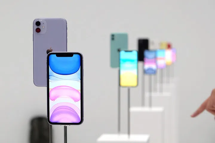 The Apple iPhone 11.