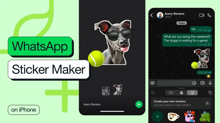 WhatsApp now allows users to create and edit stickers directly within the app, if you're using an iPhone and iOS.