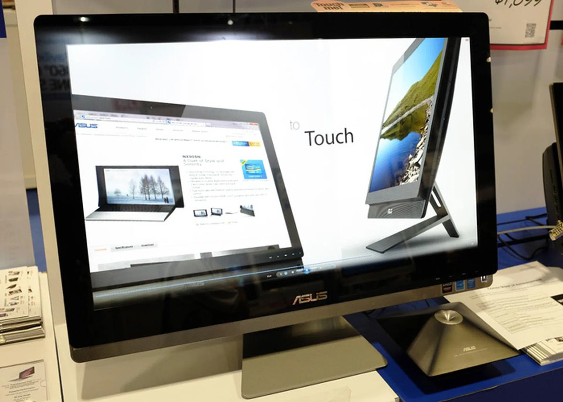 The ASUS ET2702IGTH-B036K is an all-in-one desktop PC with a 27-inch WQHD (2,560 x 1,440) touchscreen display. It is powered by an Intel Core i7-4770 processor, with 16GB RAM, and an AMD HD8990A GPU. Available at Comex for just $2,599, down from the usual price of $2,949. If you buy at Comex, you'll also get a free copy of Ubisoft game Watch_Dogs.