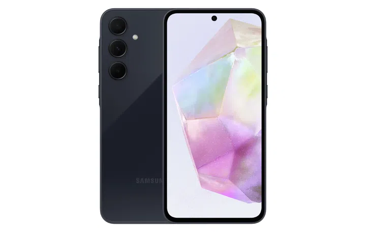 Samsung Galaxy A35 5G in Awesome Navy. Source: Samsung.
