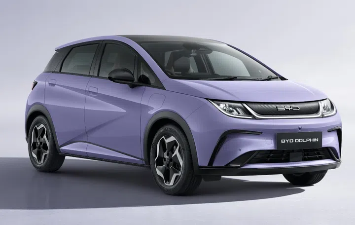 The BYD Dolphin electric hatchback. (Image source: BYD)