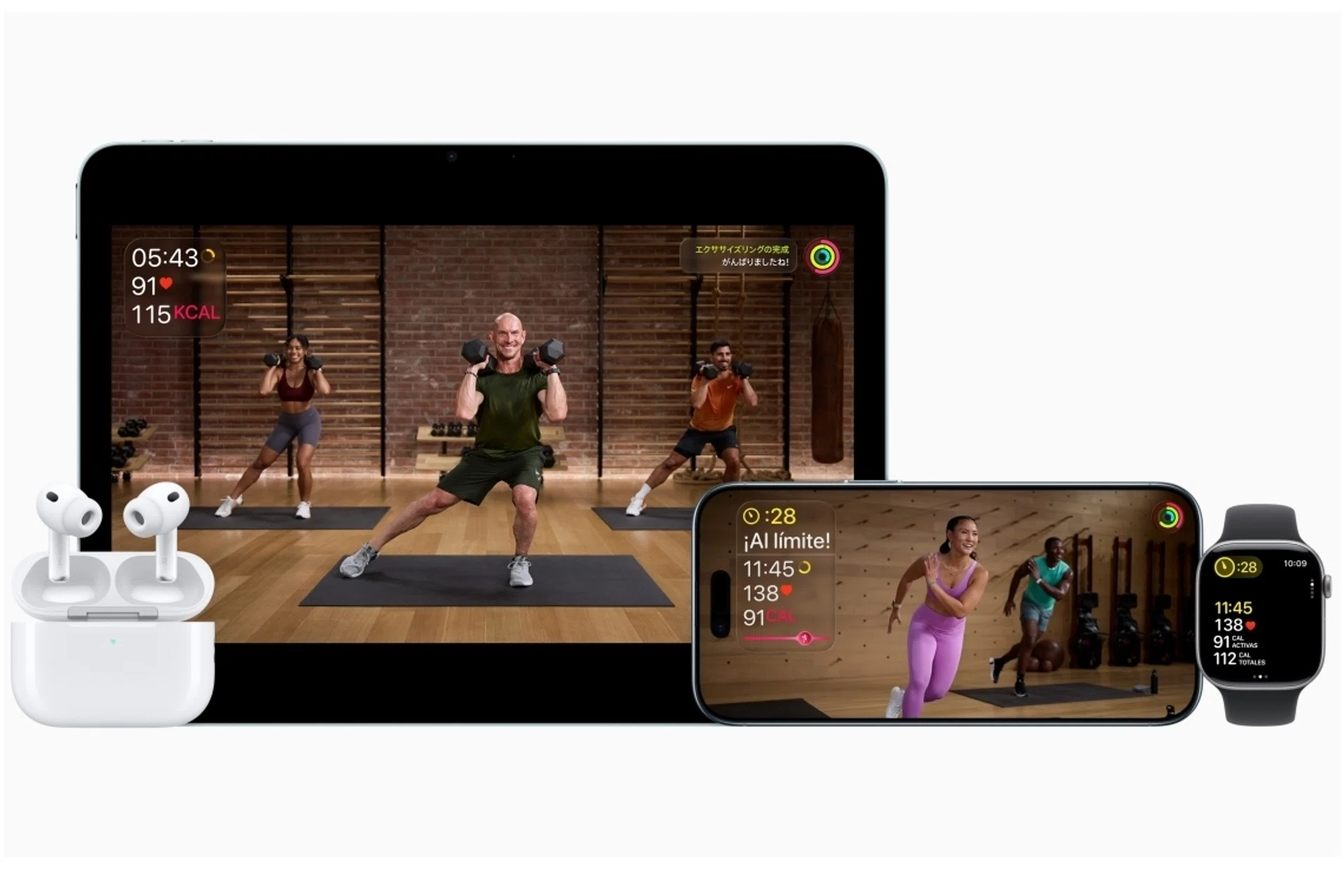 Apple devices that support Apple Fitness+