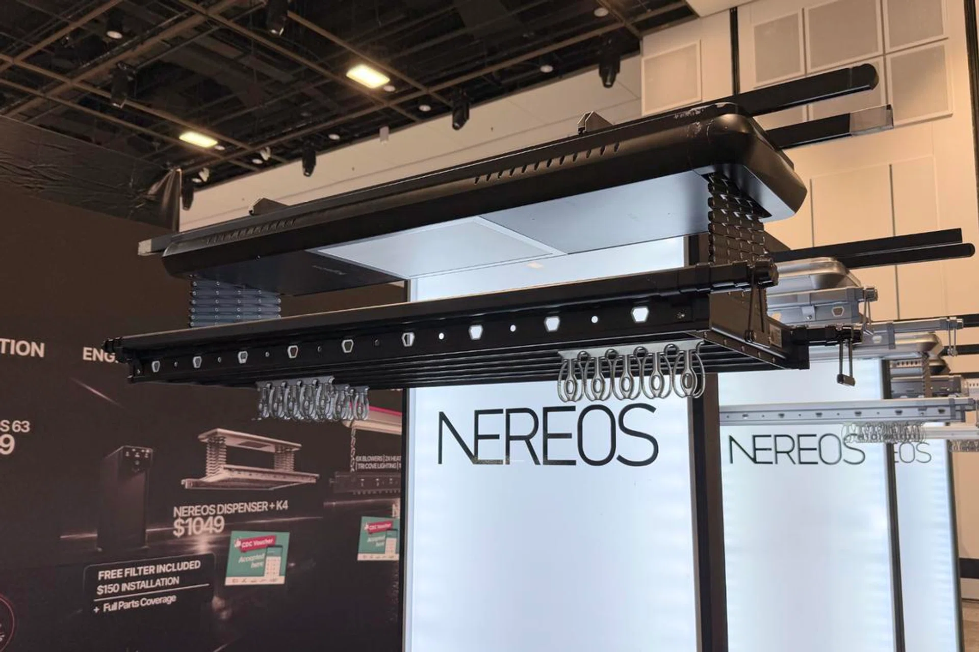 The Nereos K-4 Automated Laundry Rack