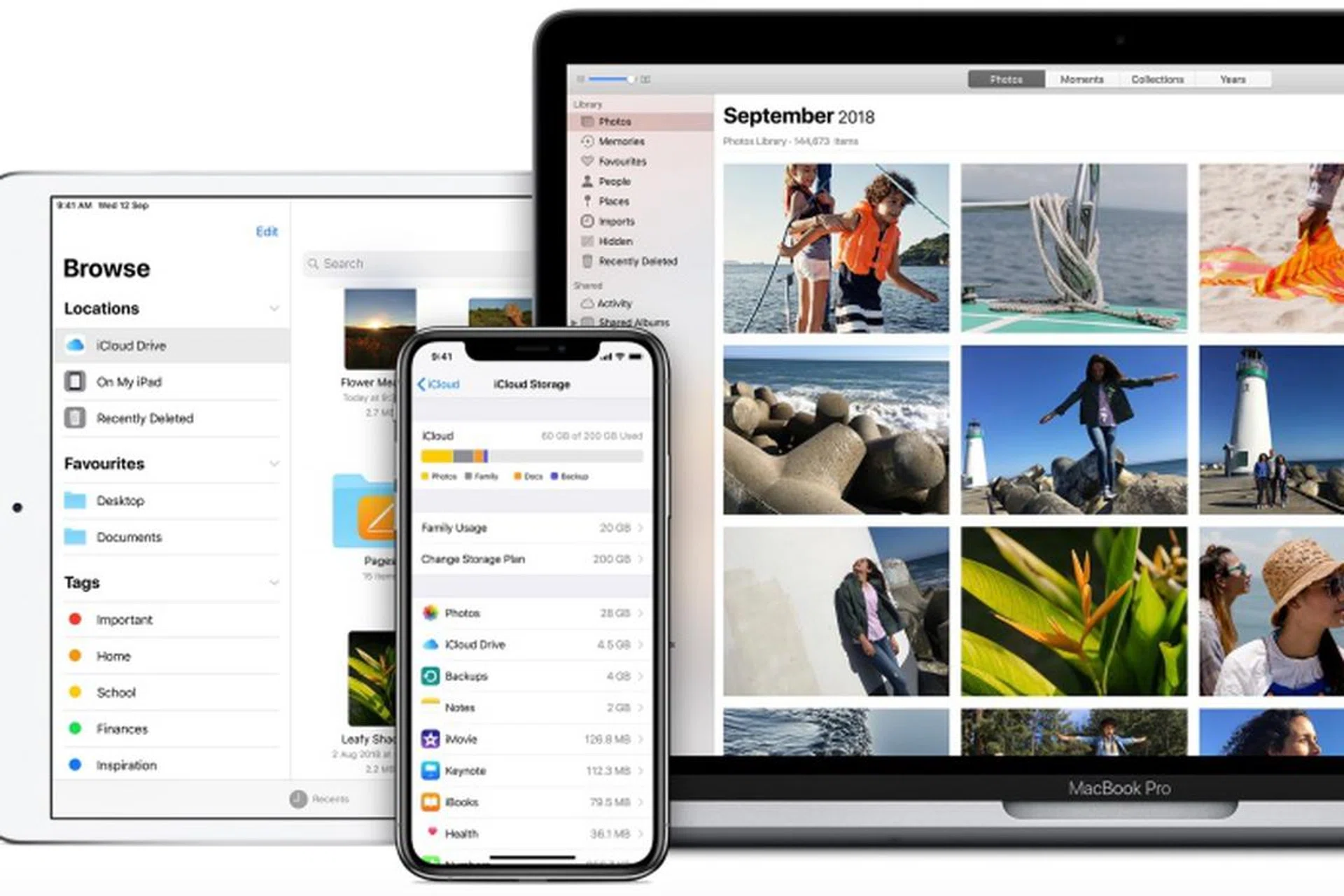 iCloud is built into every Apple device.