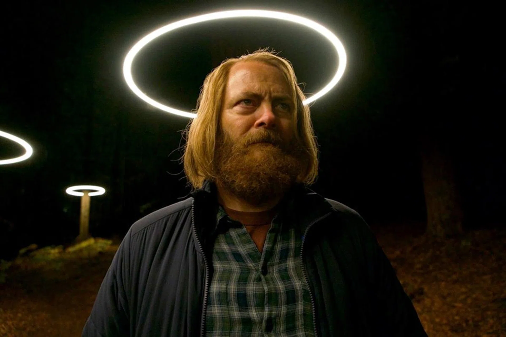 What's Ron Swanson doing here? | Image: Hulu