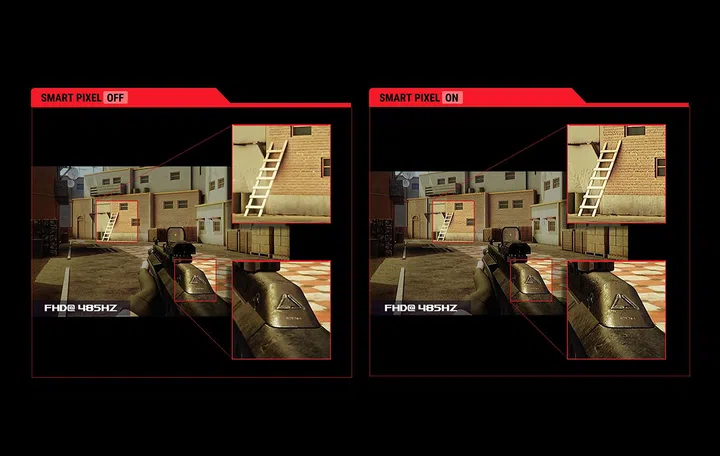 You can find ASUS’s Smart Pixel 4K upscaler on all three of the new monitors.
