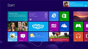 Skype notifications on the new Windows 8 Start screen. (Image source: Skype.)