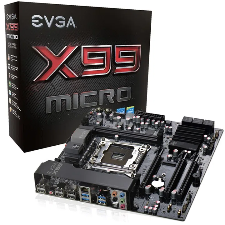 EVGA X99 Micro (Image source: EVGA)