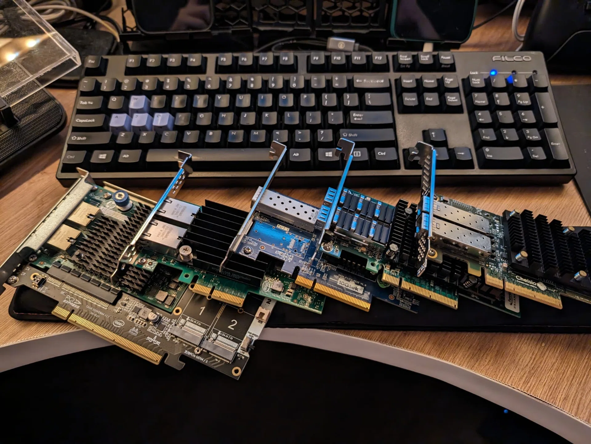 10GbE adapters worth considering according to our forum enthusiast. Click to read his journey. (Image source: HWZ Forum user TanKianW)