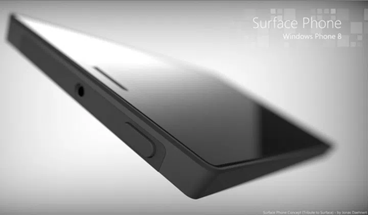 Surface Phone concept. <br> Image source: Jonas Daehnert