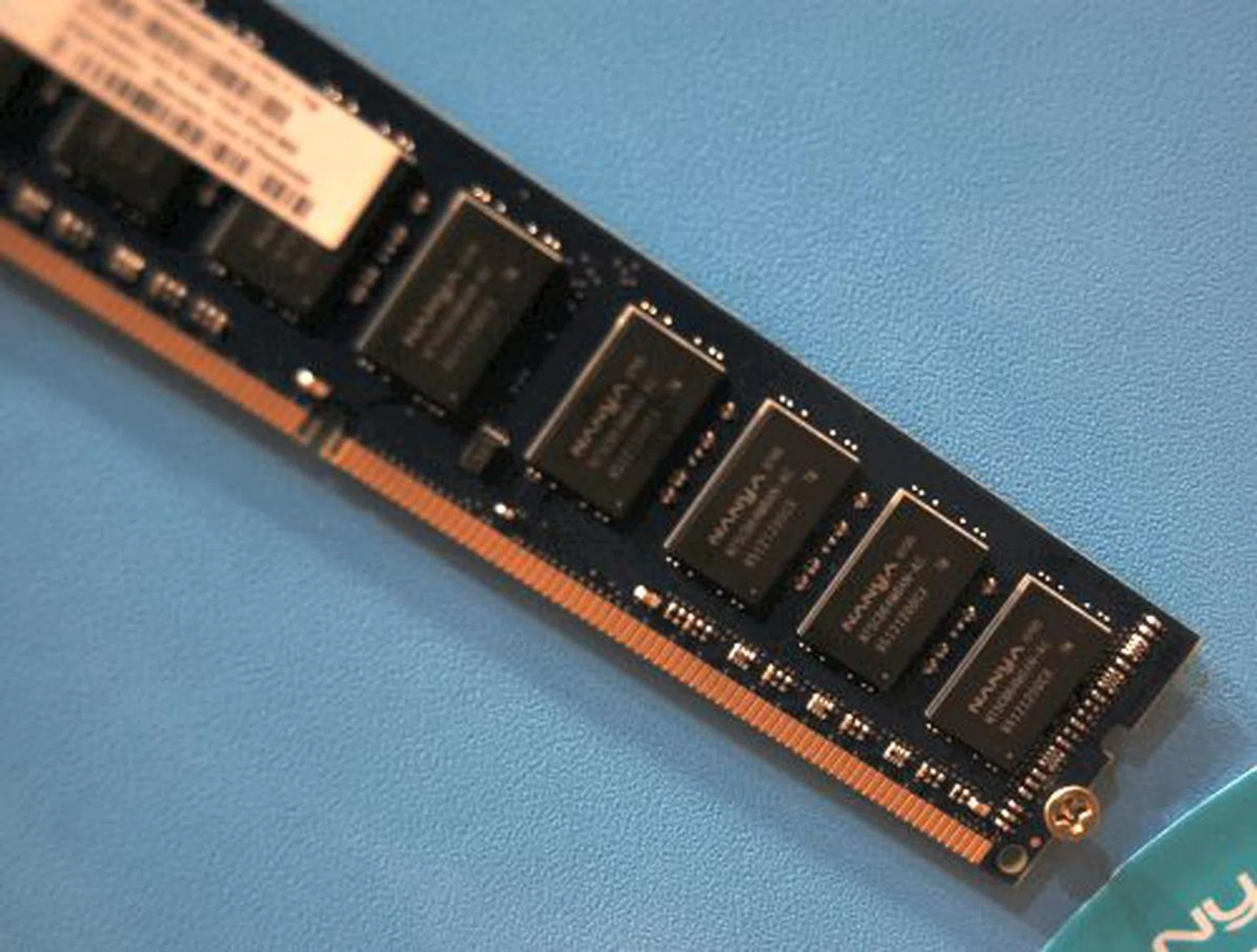  Here's a 1GB DDR-1066 memory module from Elixir. Operating at 1.5V, its memory timings are 7-7-7. From what we've heard, DDR3 performs similar to DDR2 clock-for-clock. Thus some memory vendors we spoke to mentioned that they would only debut DDR3 memory modules at speeds higher than what current DDR2 parts can handle. Besides, there's plenty of DDR2 in the market already and it won't help if DDR3 is introduced to compete against these.  