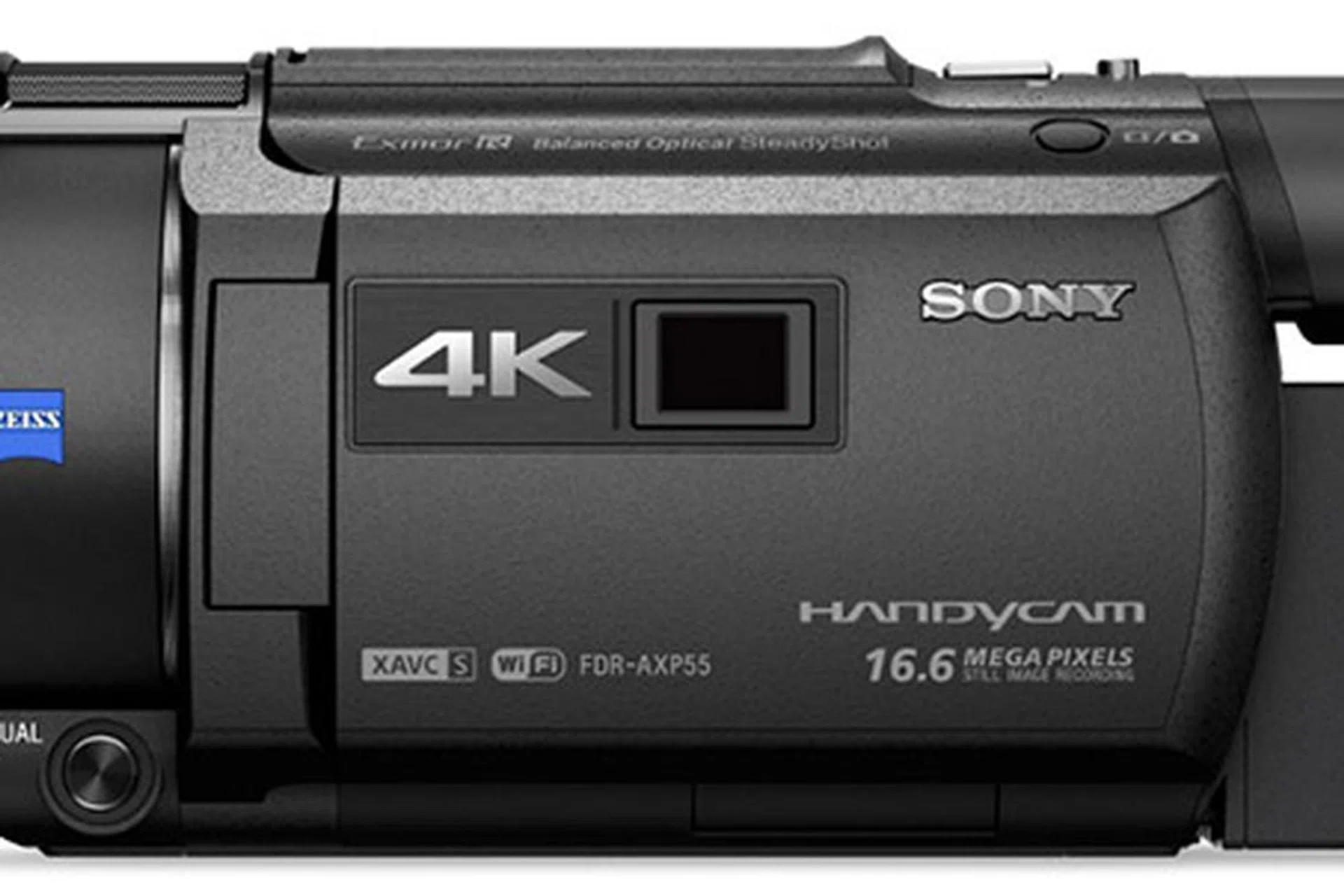 The Handycam FDR-AXP55 is Sony's flagship 4K camcorder for 2016.