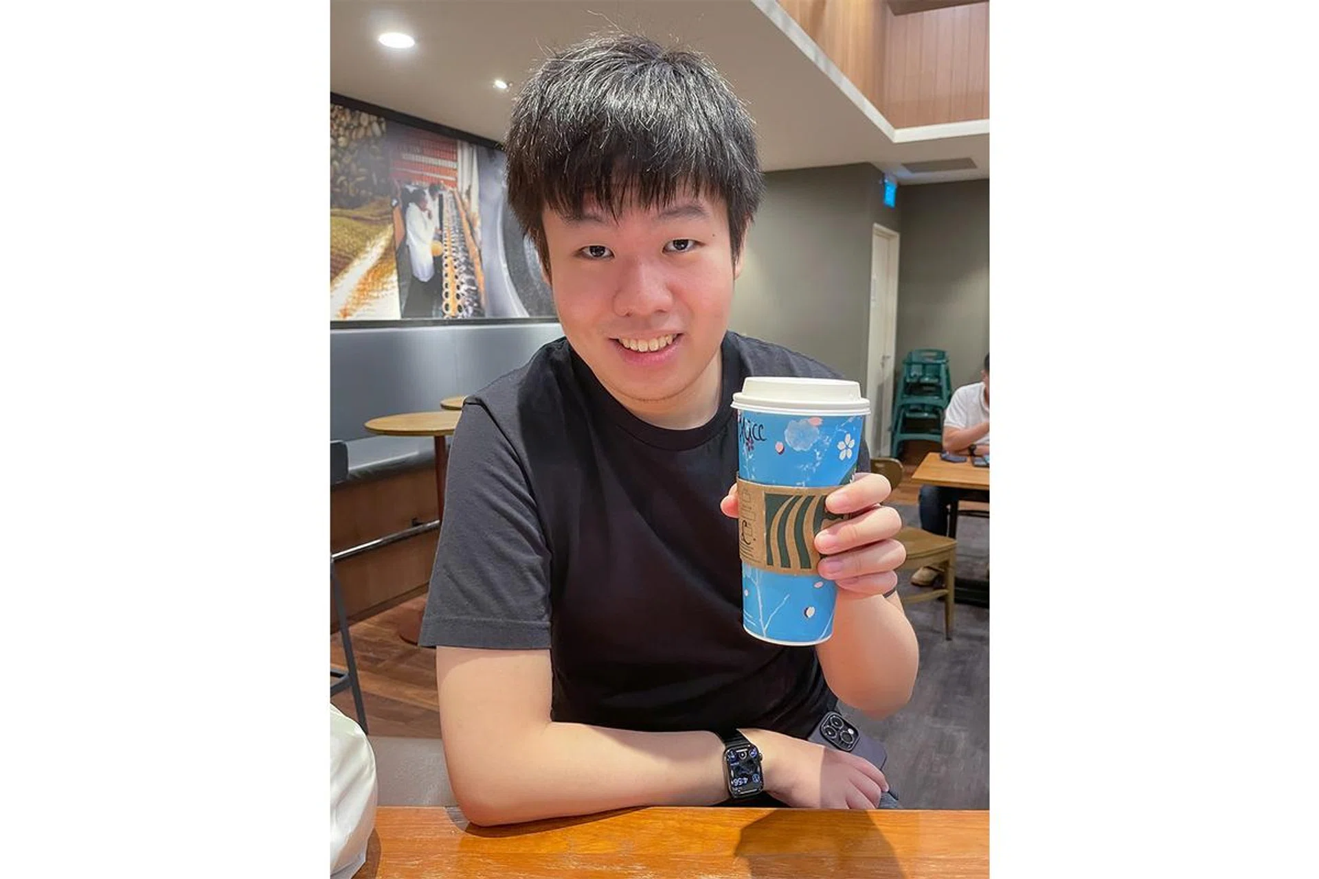 Vincent's success at the Swift Student Challenge also opened the door to attending the WWDC 23. PHOTO: APPLE