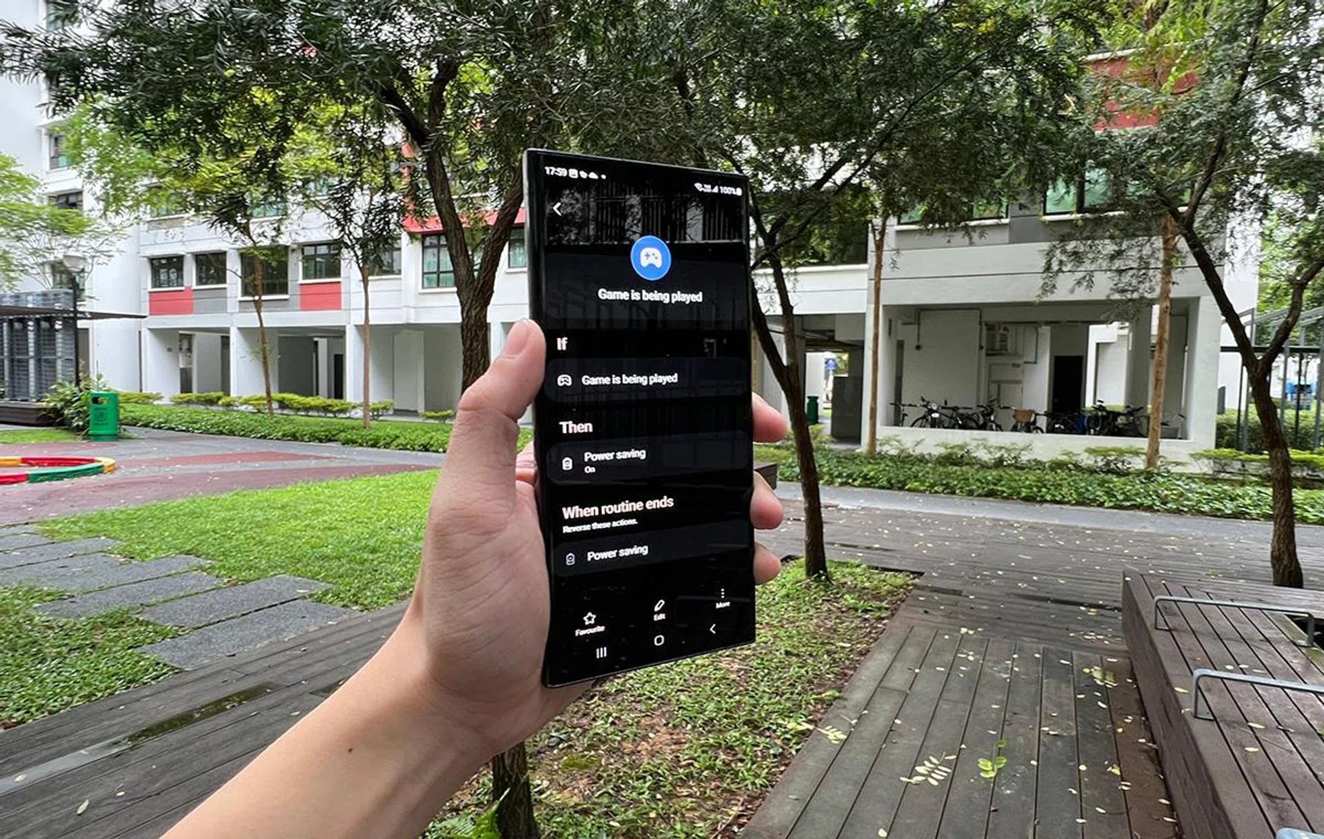Routines and Modes is simplified, and features even more handy automation tools for phones.