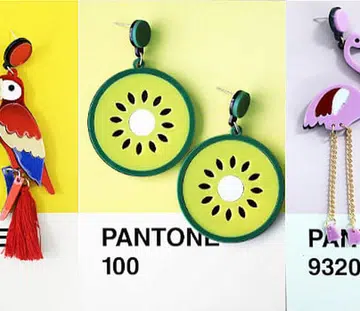 Earrings by Thrifty Thieves