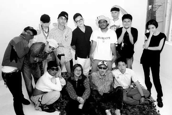 The collective behind Youths in Balaclava.

Photo: Courtesy