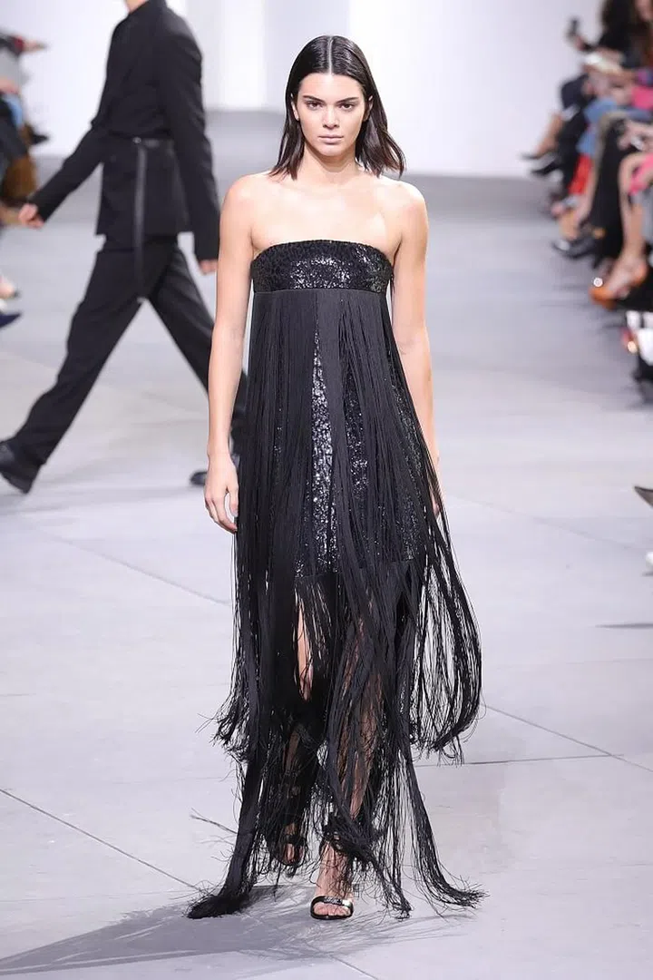 NEW YORK, NY - FEBRUARY 15:  Kendall Jenner walks the runway at Michael Kors show during  New York Fashion Week at Spring Studios on February 15, 2017 in New York City.  (Photo by Antonio de Moraes Barros Filho/FilmMagic)