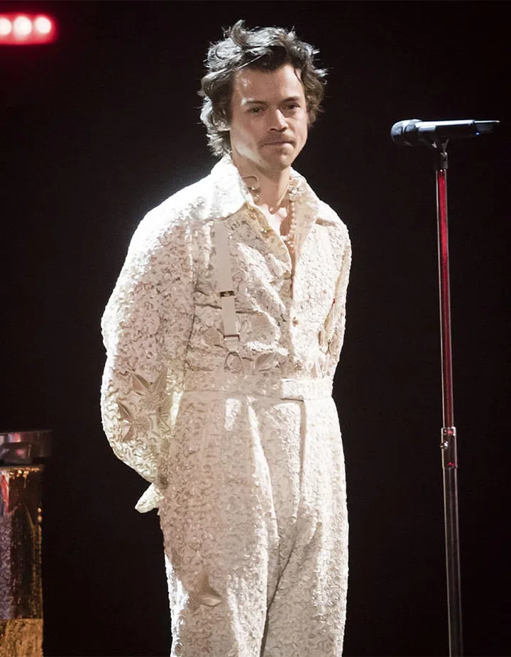 When he gave no frills about wearing, well, frills. 