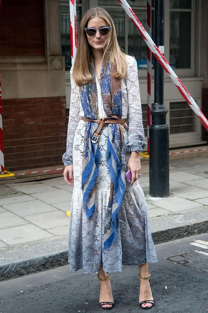 Short, floaty dresses might not be quite right for our spring weather, but sleeved, longer options are likely to work. Just make sure to carry a scarf or jacket in your handbag. Photo: Getty 