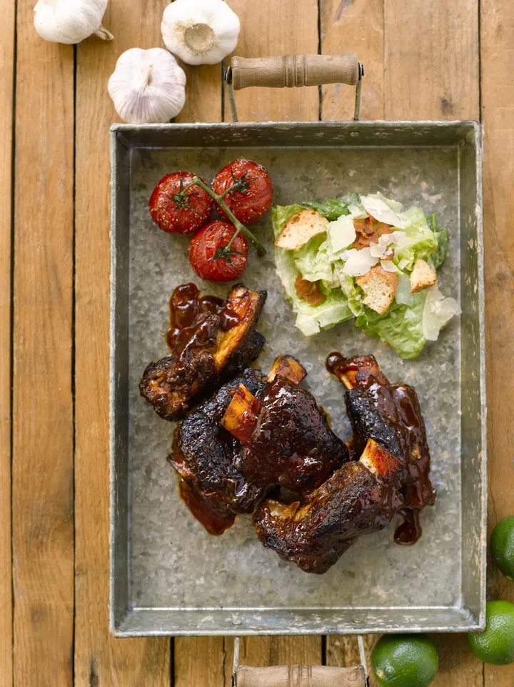 Slow-roasted Beef Short Rib, Barbecue Sauce