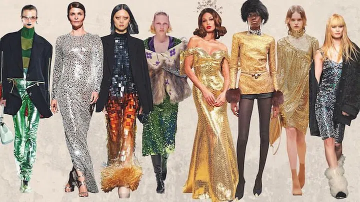 Photos (from left): Dolce&Gabbana, Michael Kors Collection, Givenchy, Prada, Moschino, Saint Laurent, Burberry and Chanel