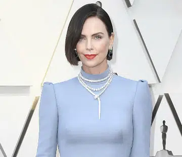 Charlize Theron in Dior Haute Couture