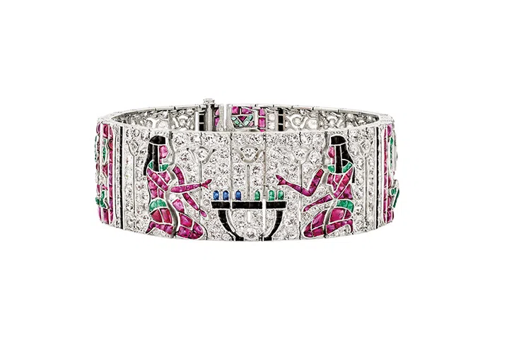 van cleef & arpels | archival landscape bracelet 1924