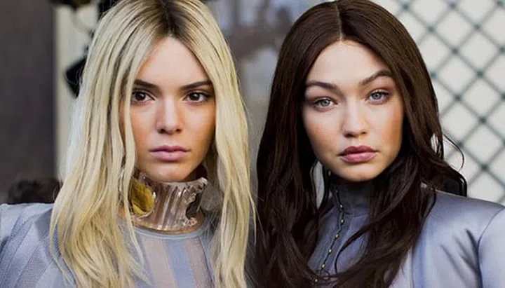 gigi hadid kendall jenner balmain