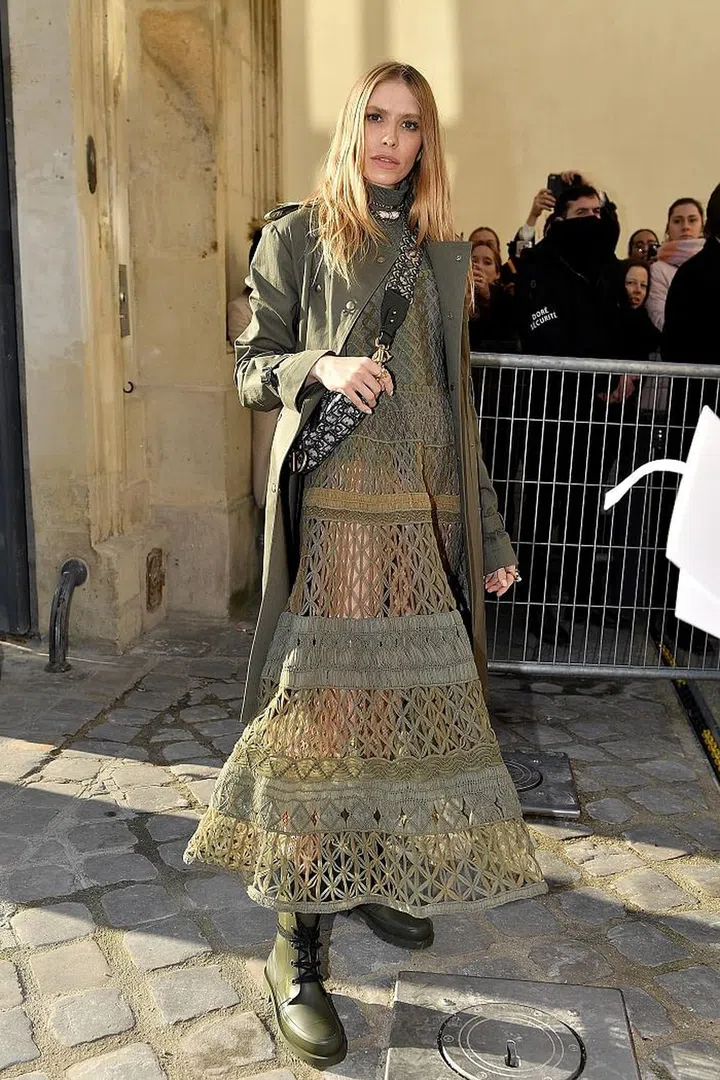 At Dior. Photo: Getty 