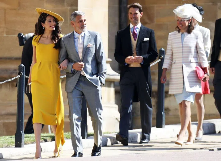 George Clooney and Amal Clooney