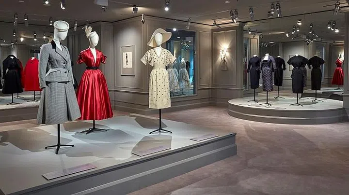 Installation view of The House of Dior: Seventy Years of Haute Couture at NGV International, 27 August–7 November 2017. Photo: Sean Fennessy