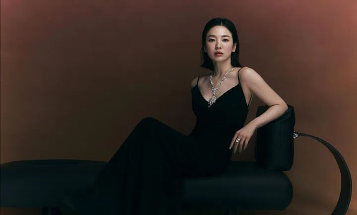 Song Hye-Kyo Chaumet Campaign-Promenades necklace
