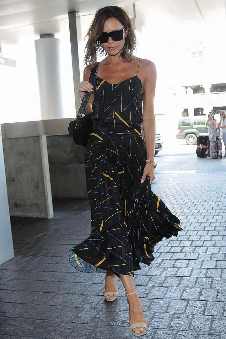Every woman should have a frock in their closet that they dream of wearing all winter long. Therefore, the simple strappy summer dress is a must. 
