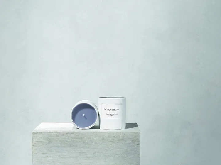 30 Montaigne candle, from Maison Christian Dior.
