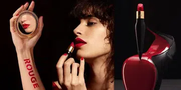 Mica Arganaraz - Christian Louboutin Beauty (feature image interview) Christian Louboutin New Velvet Matte