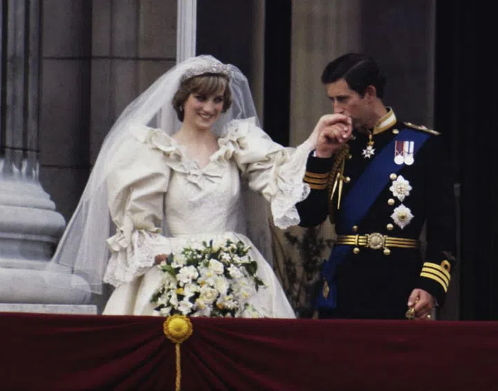 A member of the aristocracy, Lady Diana Spencer had been raised on the queen's Norfolk estate, and had grown up with the royal family. As a child, she played with Prince Andrew and Prince Edward, and she met Charles for the first time when he was dating her sister Sarah, and came to stay at her family's house; at the time, she was 16, he was 28.

Diana reportedly recalled the day herself, "I remember being a fat, podgy, no-makeup, unsmart lady" she told her biographer Andrew Morton. "But I made a lot of noise, and he liked that, and he came up to me after dinner and we had a big dance," reports Popsugar. Two years after their meeting, they reconnected at a party when they were both single, and became engaged just over six months later. Photo: Getty