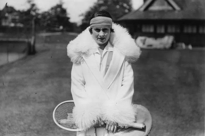 Spanish tennis player Lili de Alvarez. Photo: Getty