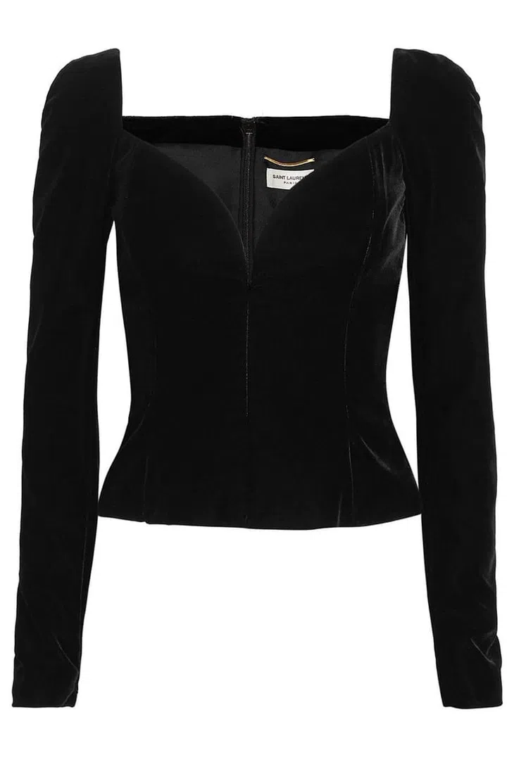 Velvet top, netaporter.com Photo: Net-A-Porter