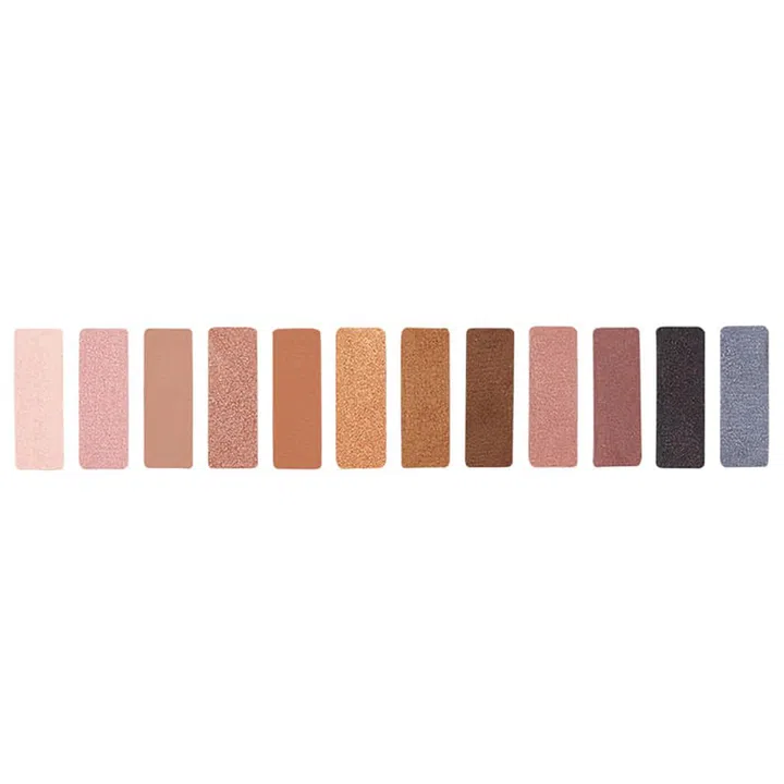Twelve universally-flattering bronze-hued shadows in textures ranging from matte to pearlescent to shimmery, plus a dual-ended brush. Need we say more? 