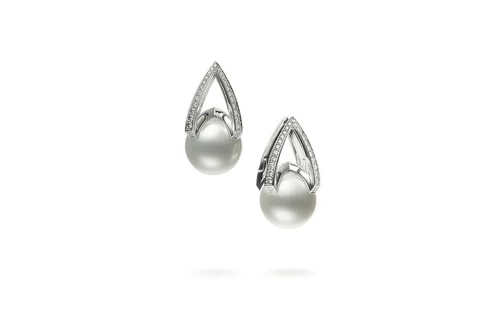 The star of the M Collection is its lustrous White South Sea Cultured Pearls. Photo: Mikimoto