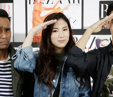 army daze 2 Tahir Ansari, Tay Hwan Haw and Natalie Ong